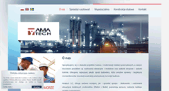 Desktop Screenshot of amatech.pl